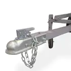 BT LOGGER Donker's 452 CC Gasoline Log Cutter with Electric Start, Towable